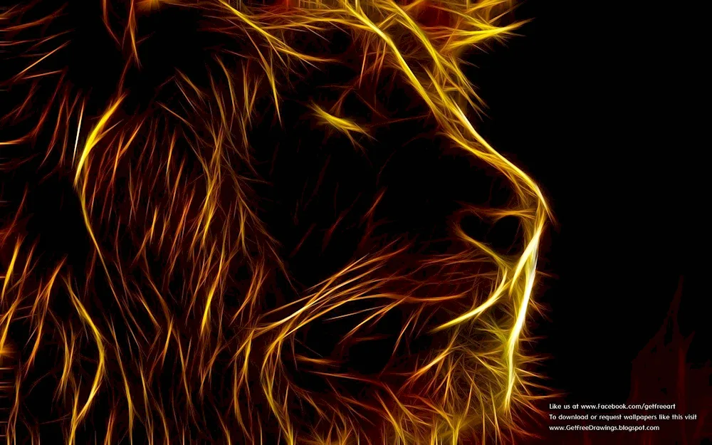 Fiery Lion