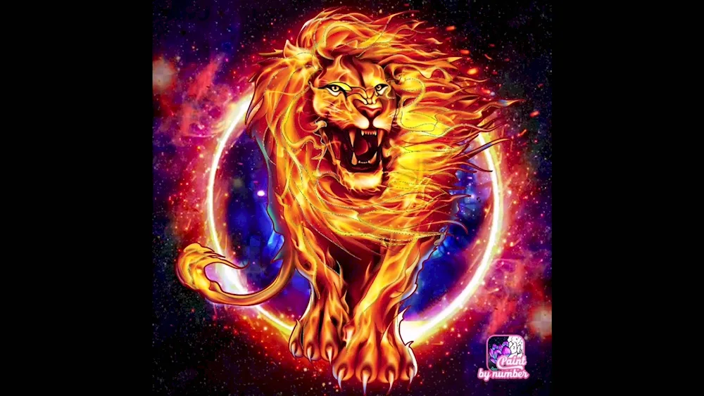 Fiery Lion