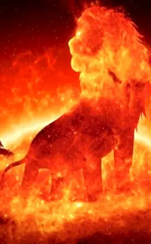Fiery Lion