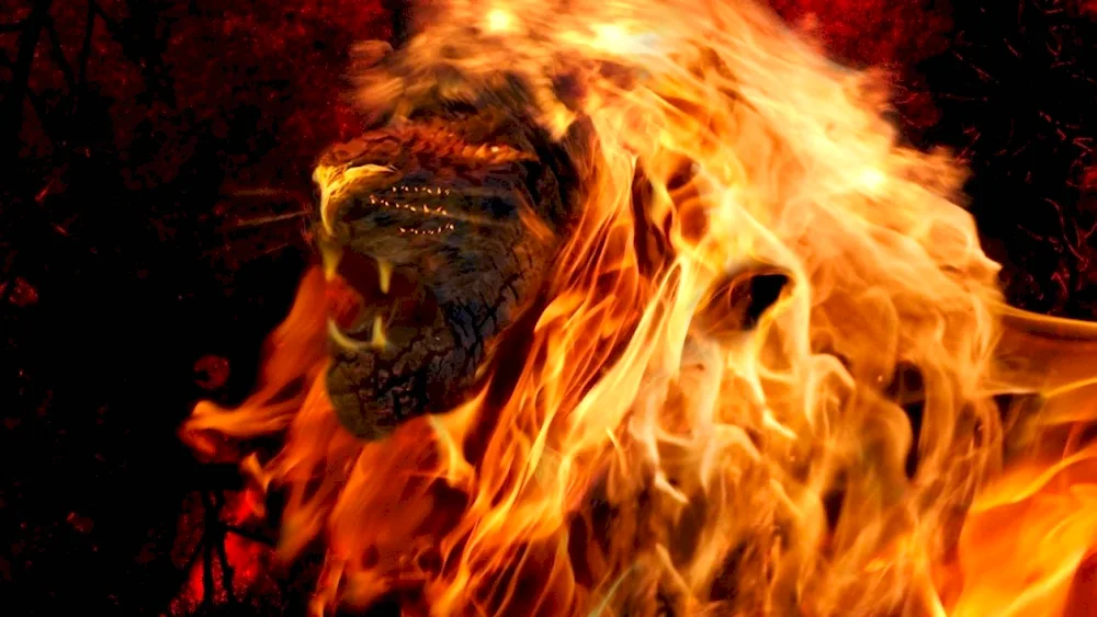 Tiger abstract