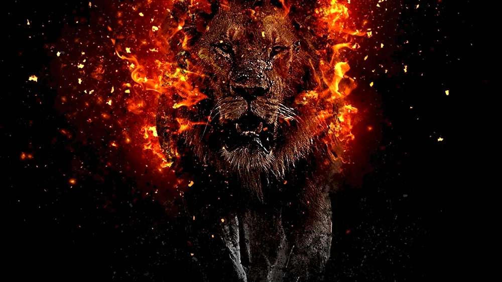 Fiery Lion of Kumadori