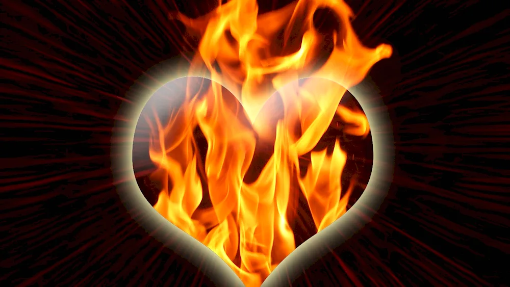 Fiery heart