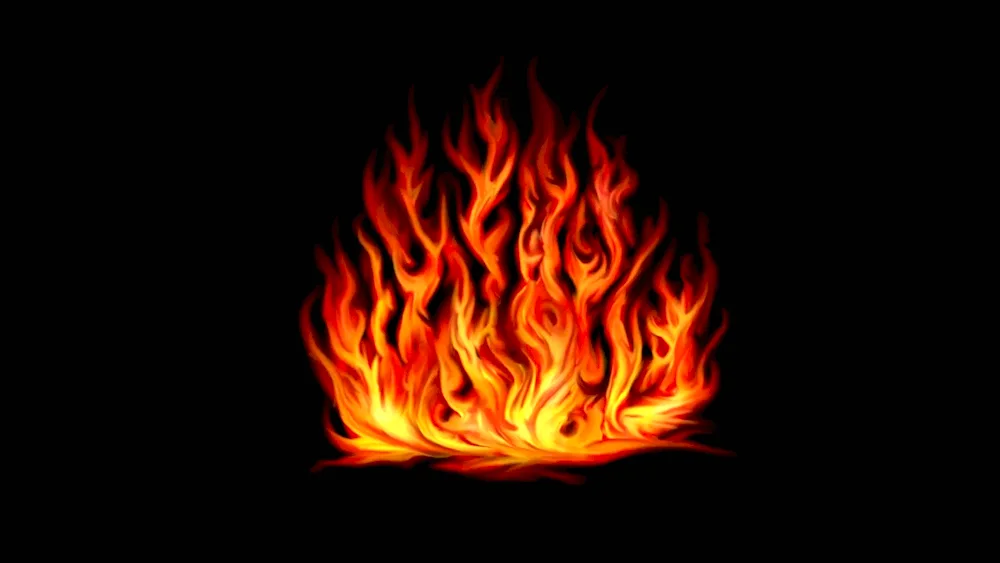 Fire background