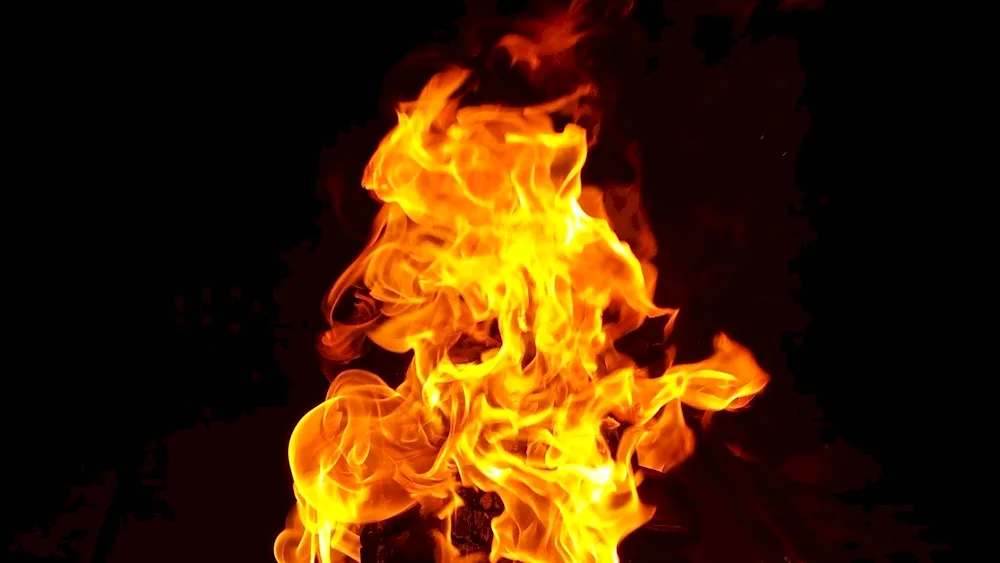 Fire background