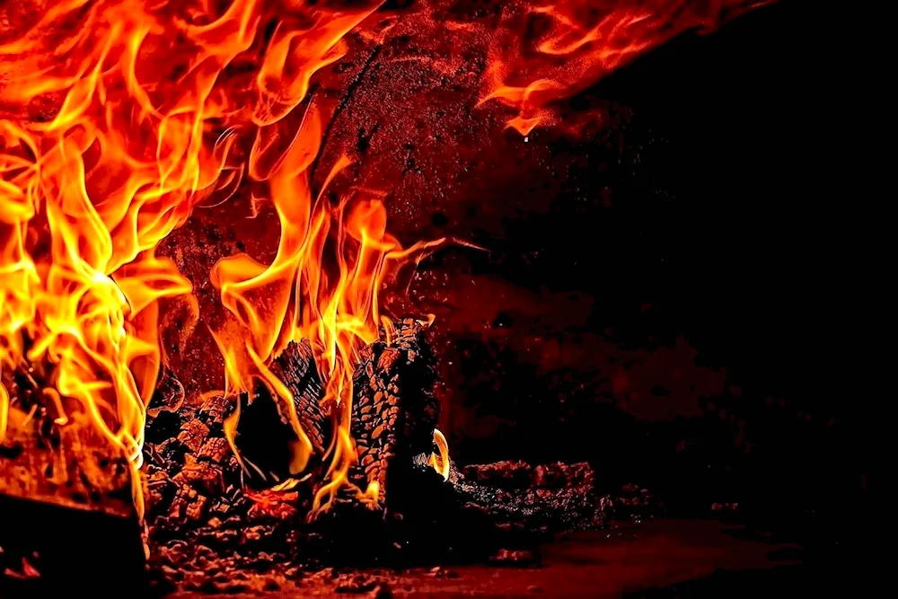 Fire background