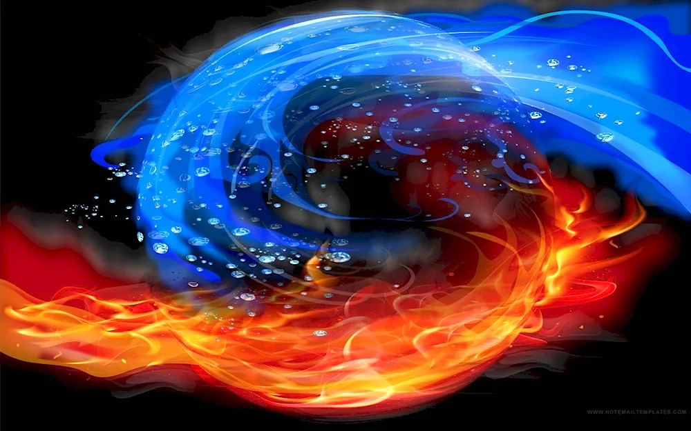 Fire and water