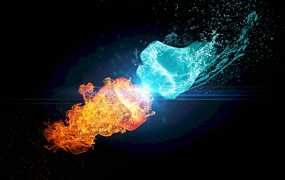 Fire and water
