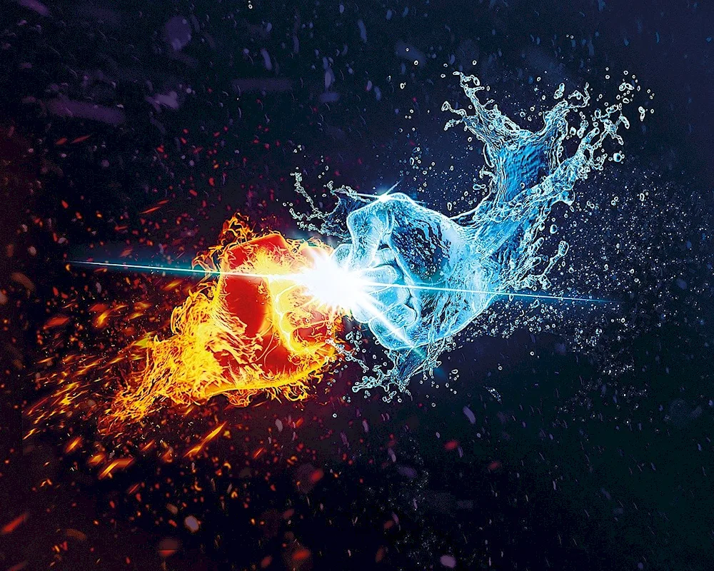 Fire and water