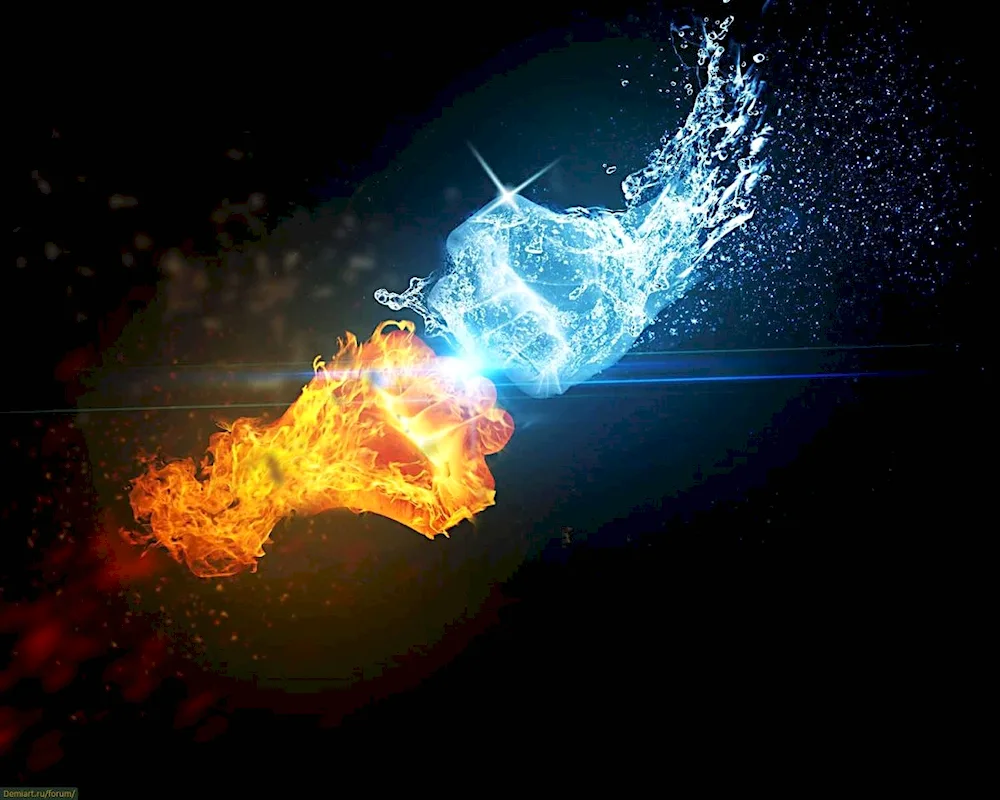 Fire and water