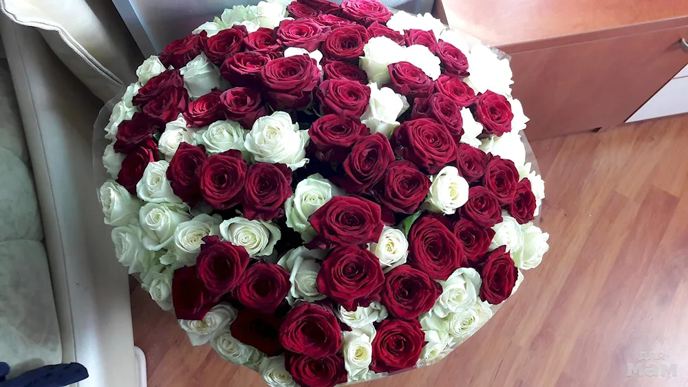 Huge bouquet of flowers