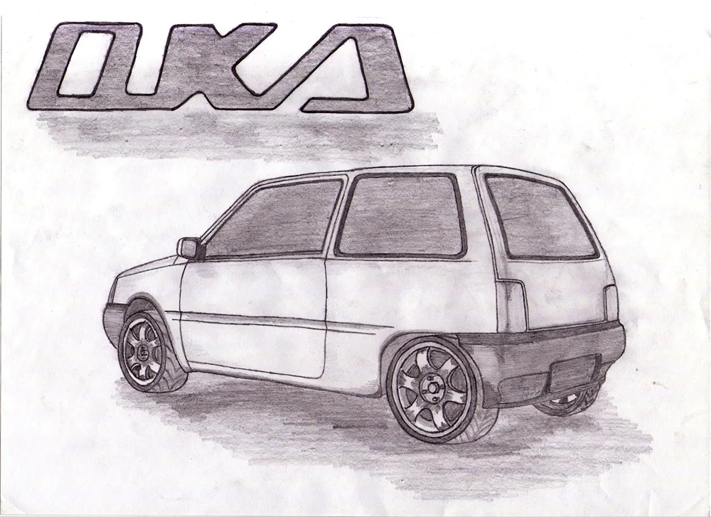 Car drawing pictures for drawing a car