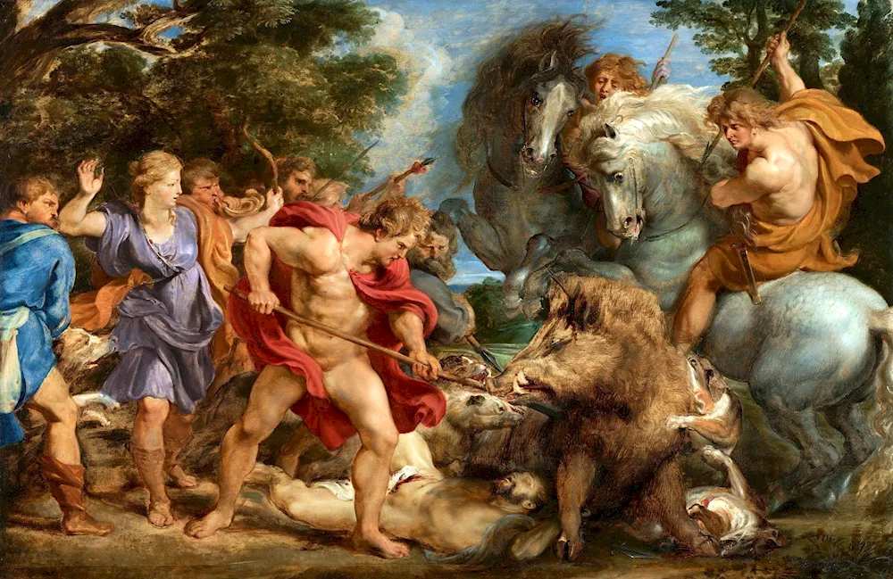 Peter Paul Rubens's Hunting of the Calydonian Boar