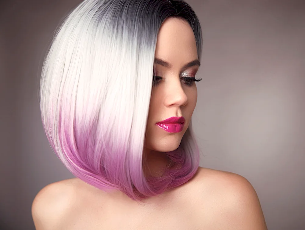 Hirstyles with multicoloured hair hair