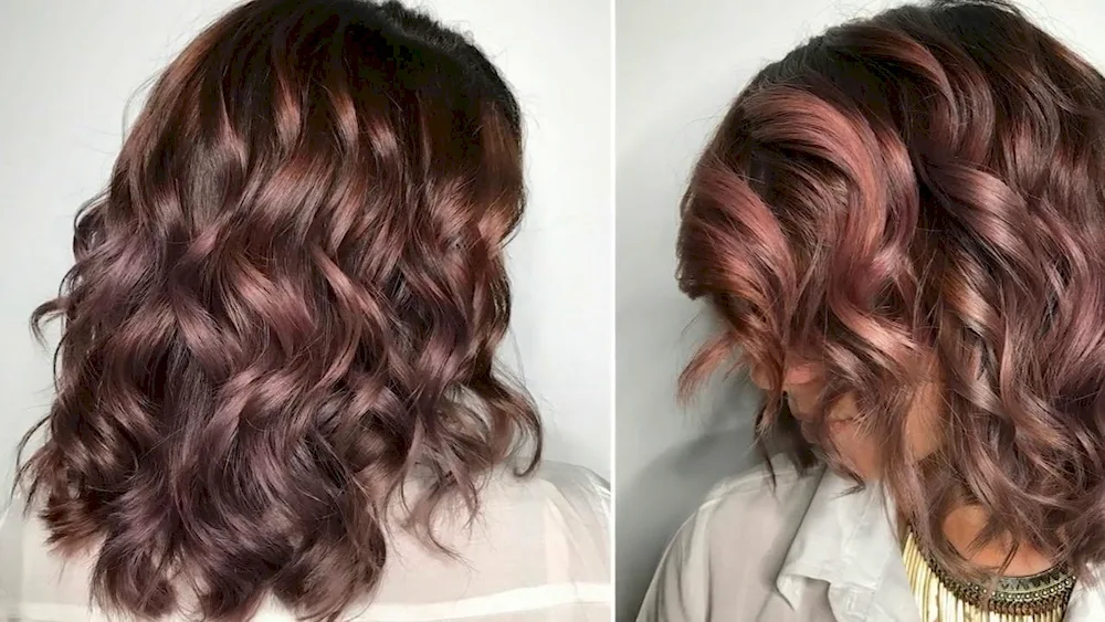 Colouring. 3d on dark hair