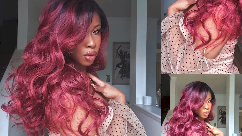 Rose Gold Hair Colour