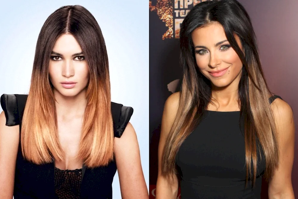 Colouring for brunettes