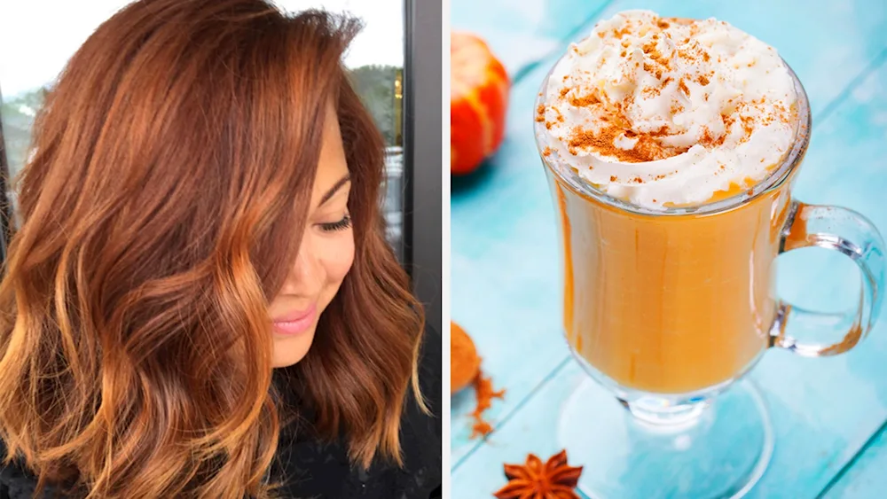 Cinnamon hair colour