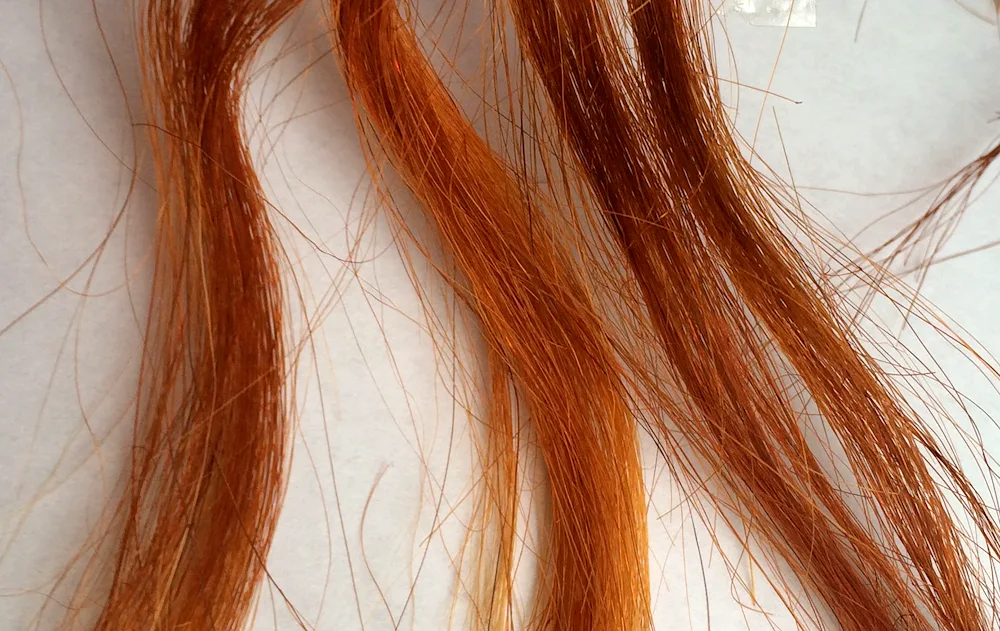 Hawn dyed hair.