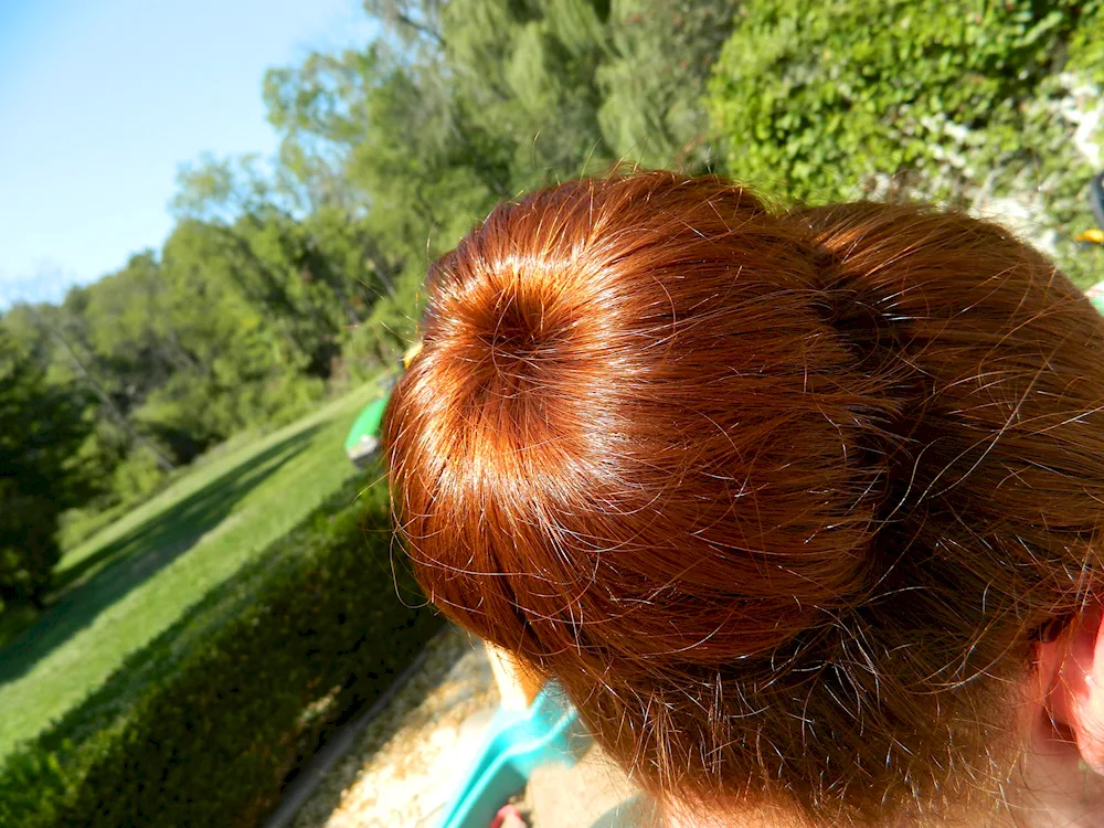 Red curls