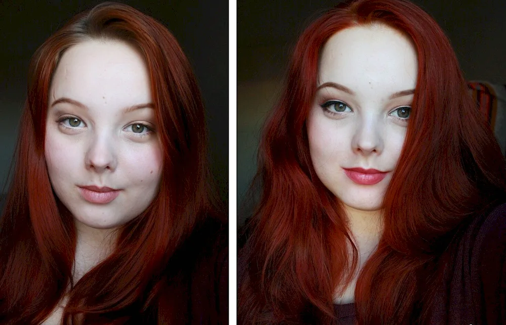 Red hair colouring