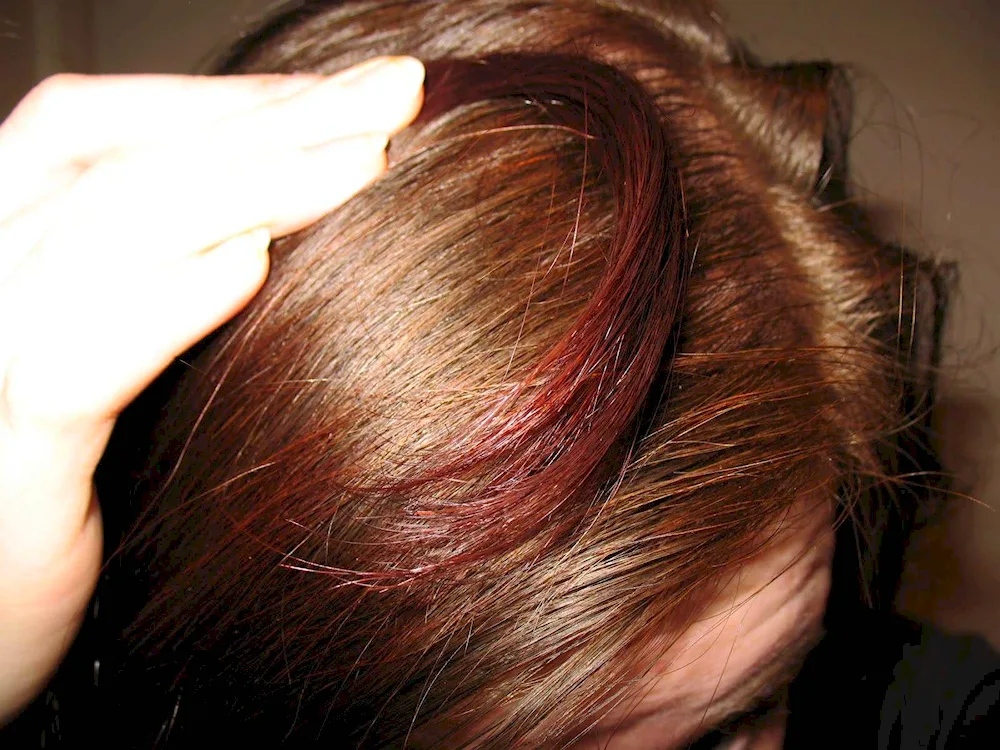 Hnna for hair.