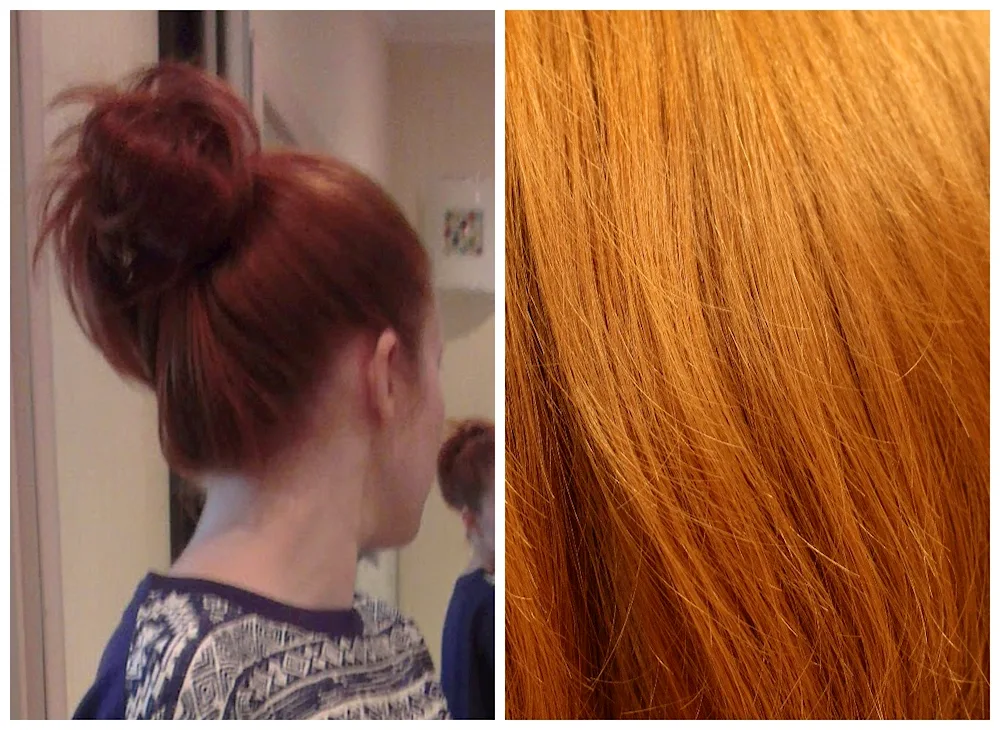 Hawn dyed hair