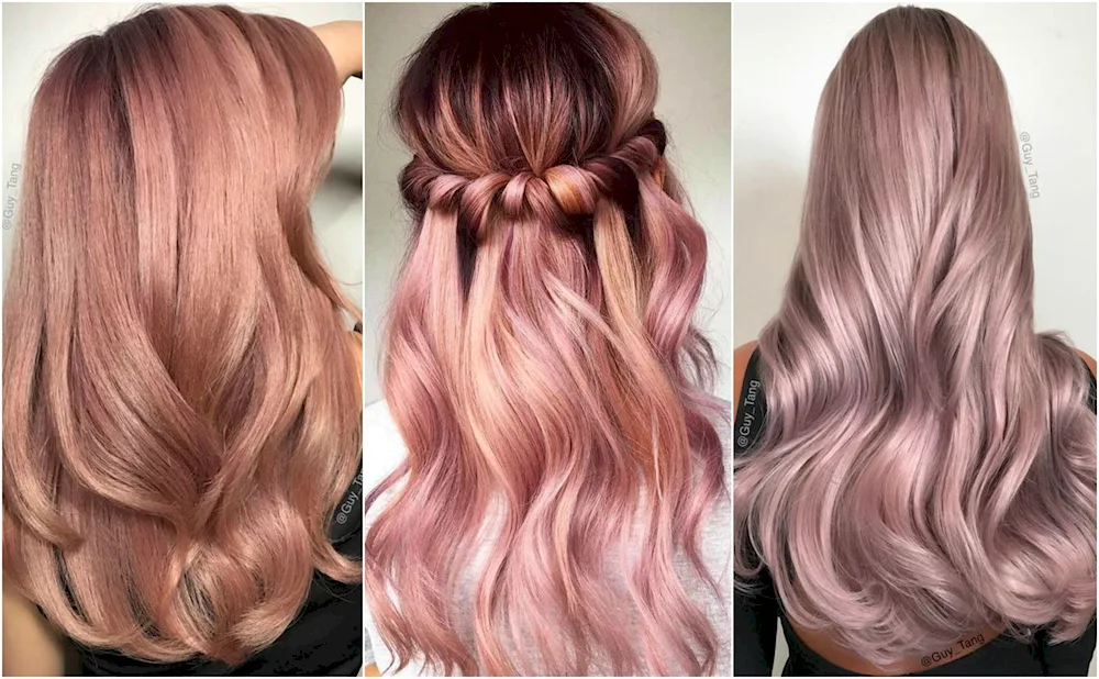 Rose Gold dyeing