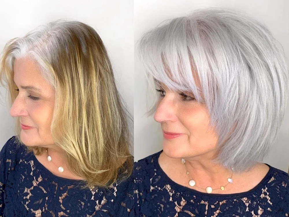 Colorist Jack Martin Grey hair