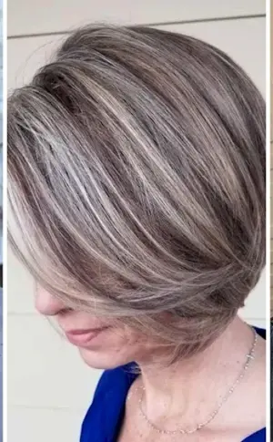 Grey hair colouring