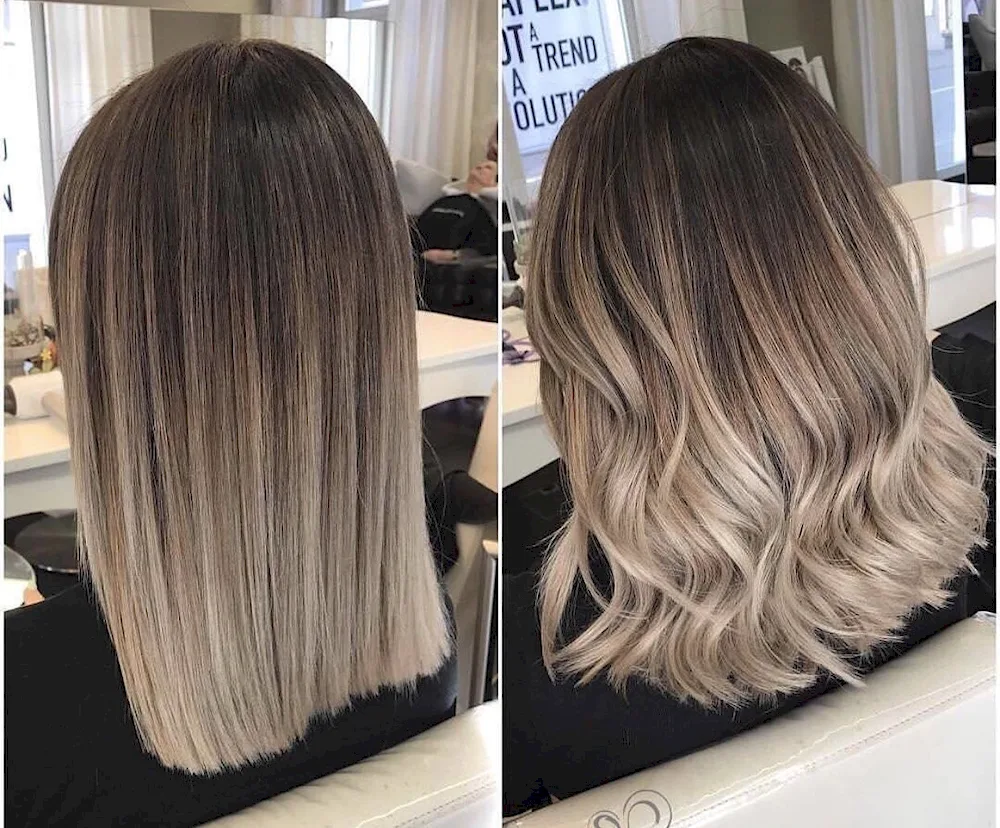 AIR touch blond colouring