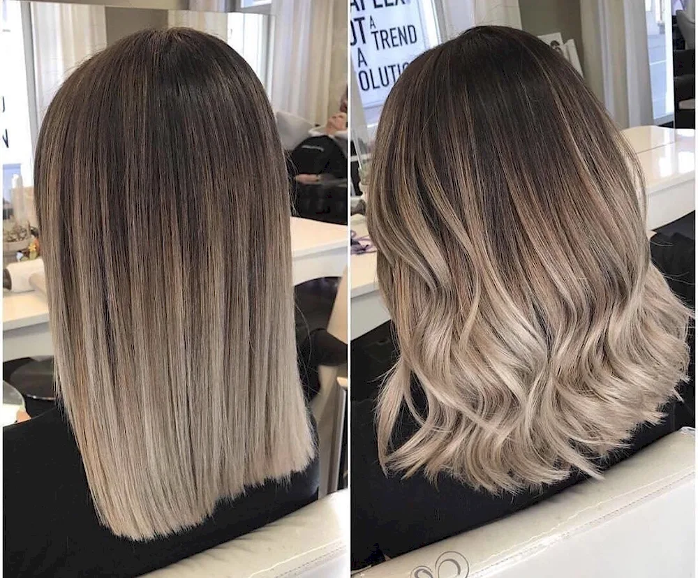 Colouring balayage shatush