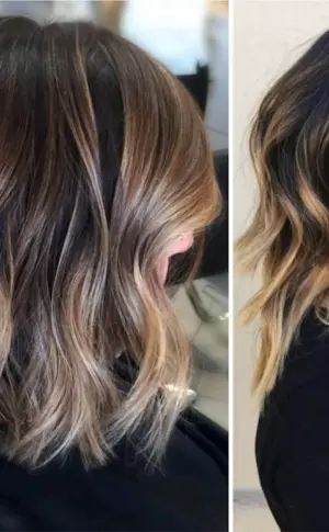 Shatush Balayage on a bob