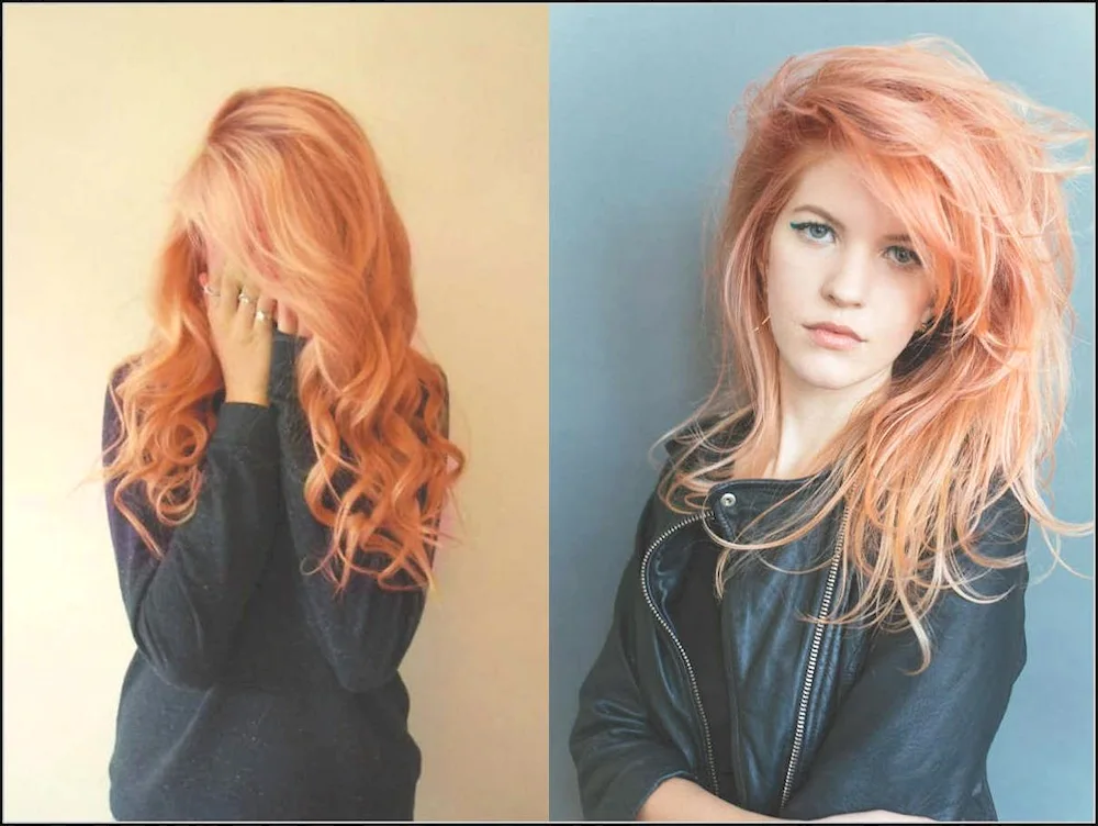 Red hair colouring