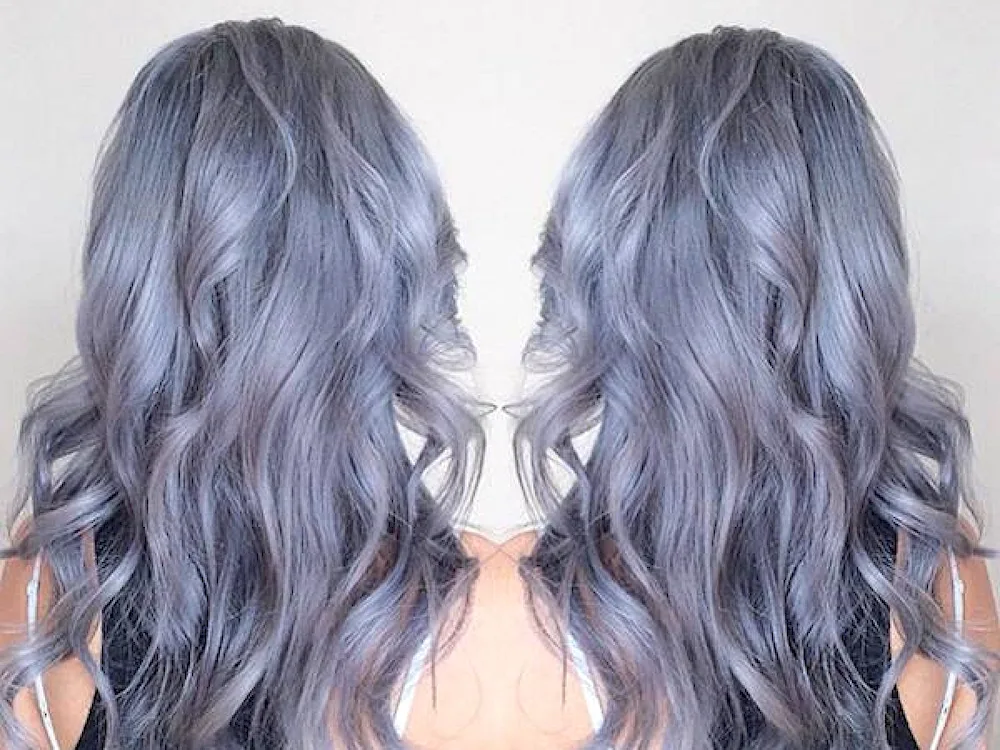 Pepel grey hair colour