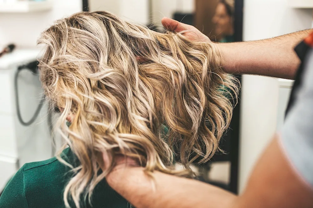Photostock hair colouring