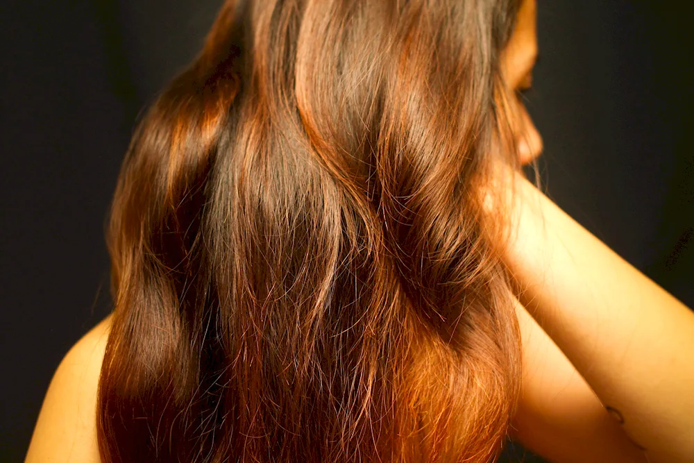 Hnna hair dyeing
