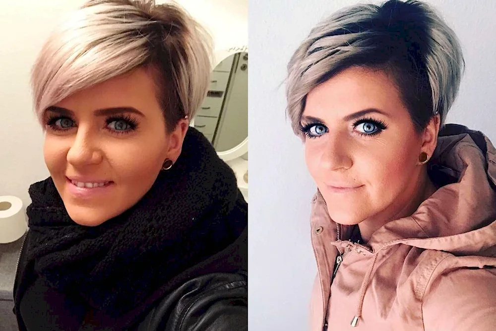Pepel ombré on bob