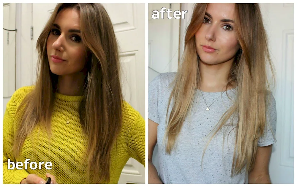 Toning ashy blonde