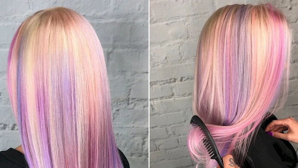 Purple hair