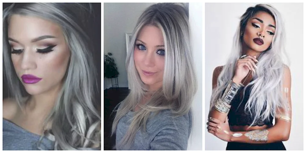 Kylie Jenner blonde hair colouring dark roots blonde ends