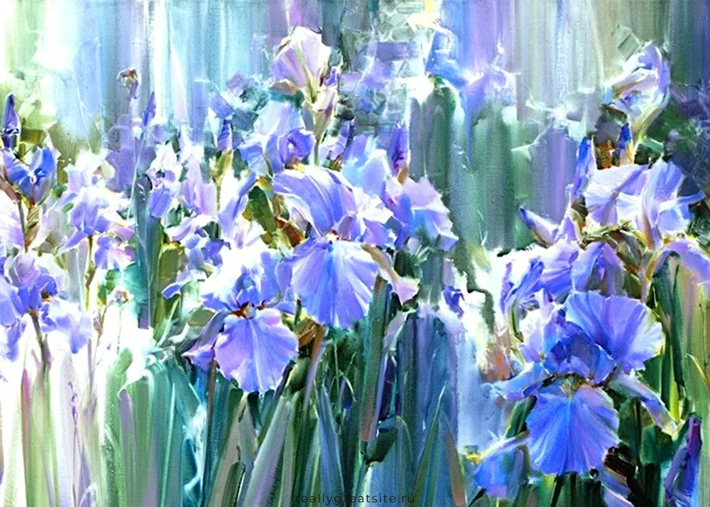 Elizabeth Horning irises