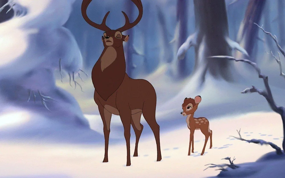 Bambi Reindeer cartoon