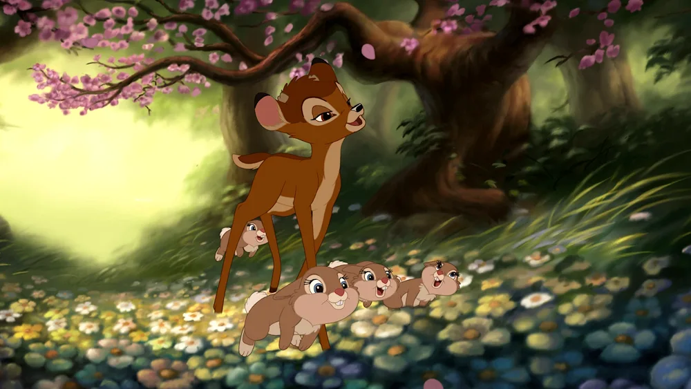 Bambi the Disney cartoon