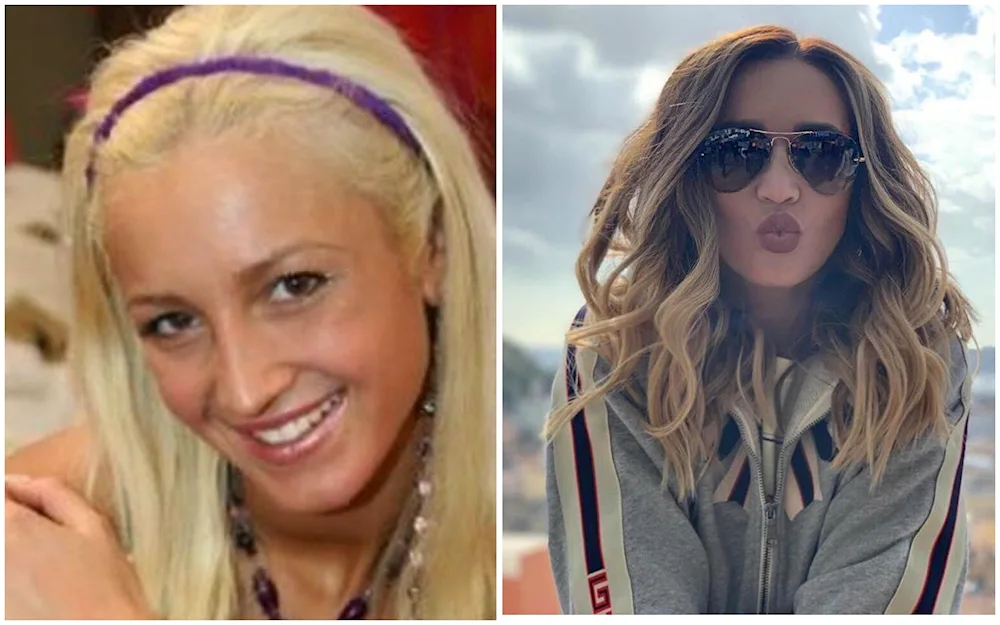 Olga Buzova curls