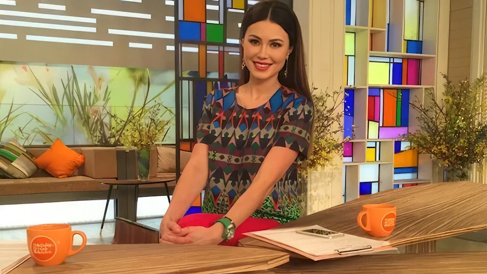 Olga Ushakova Good Morning TV presenterOlga Ushakova