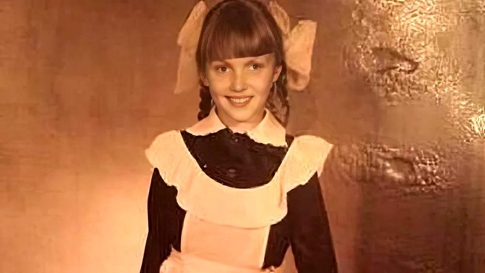 Olya Polyakova in baby
