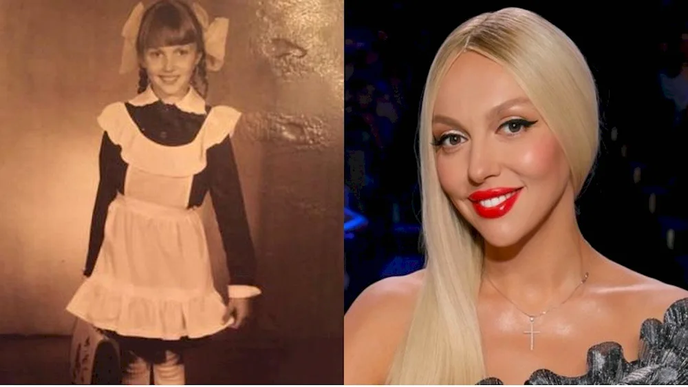 Olya Polyakova in baby