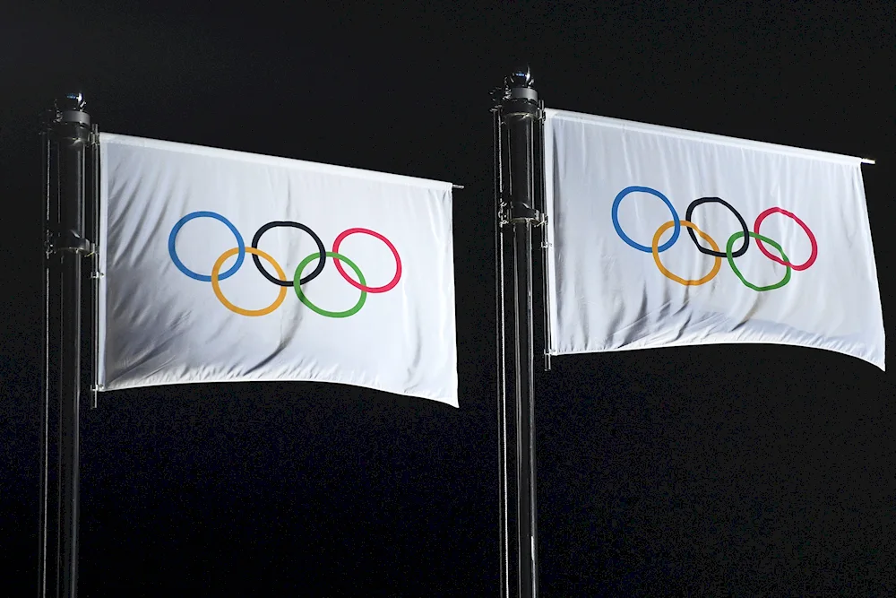 Olympic Games Olympic flag