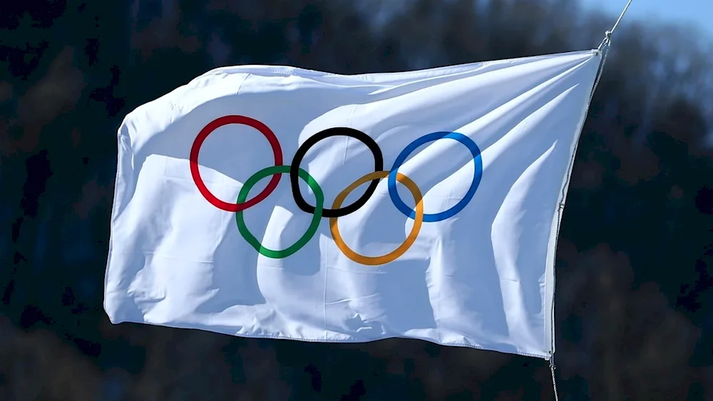 Olympic flag Tokyo