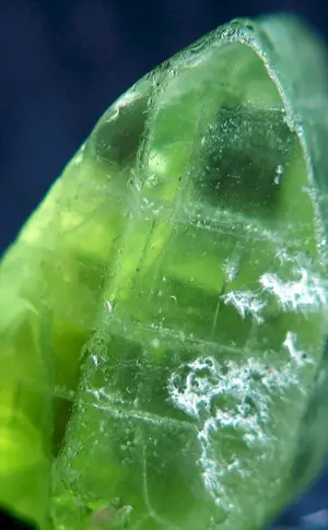 Olivine-chrysolite ring